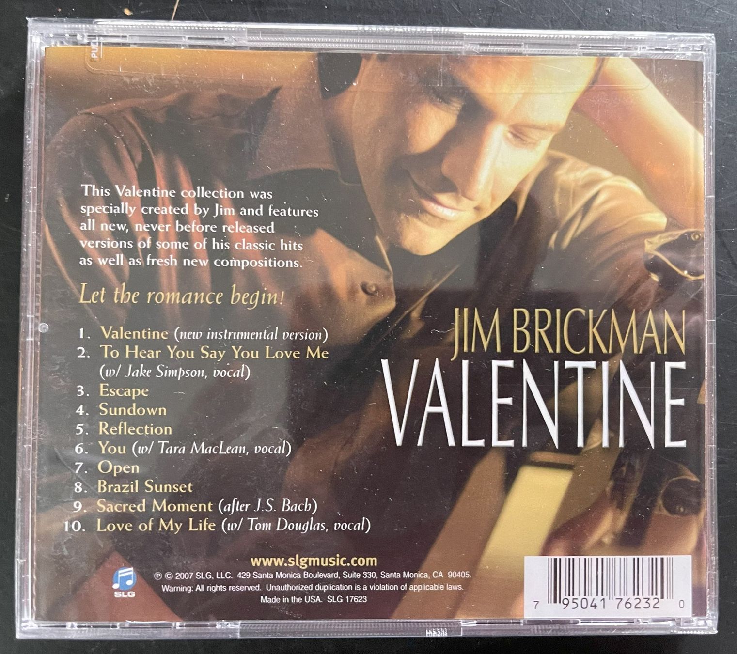 CD: Borders Jim - Valentine - Audio CD - NEU – Nuovo e nell'imballaggio originale da Oftringen venduto da Vucki 1