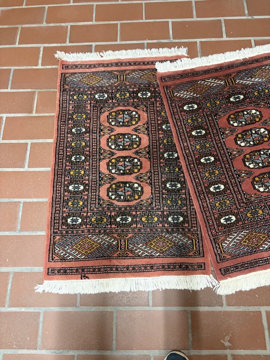 Teppiche: 2 Perserteppiche mit Muster rosa  – Gebraucht aus Winterthur von silen 1