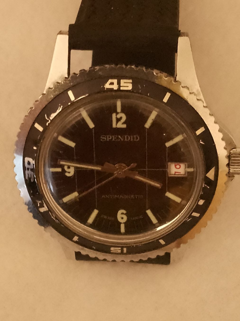 Orologi: Splendid handaufzug 42mm läuft super  – Usato da Agno venduto da sam2608 3