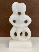 Sculpture couple stylisé cycladique bel état 