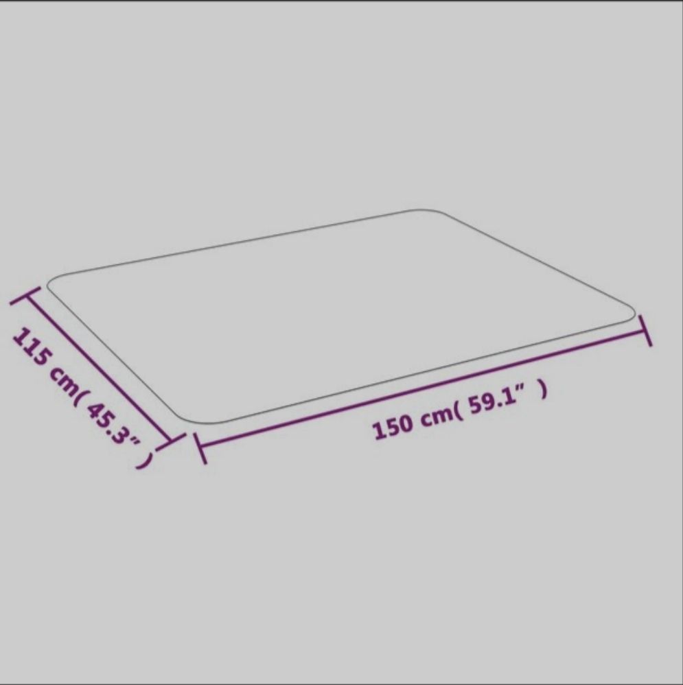 Tapis de sol: Bodenschutzmatte Transparent 150x115 – Neuf (Voir description) à Wengi b. Büren par NeReida88 3