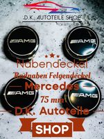 Mercedes AMG Nabendeckel Radnaben Nabenkappen 75mm Radkappen