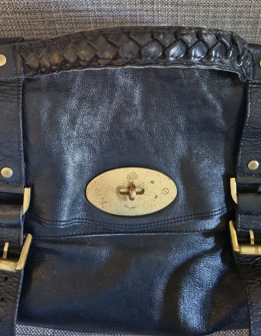Mulberry Taschen für Damen: Original Mulberry Alexa Medium Tasche in schwarz – Gebraucht aus Oftringen von MalousAllerlei 2