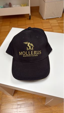 Maison Mollerus Cap, Schwarz, Neuwertig