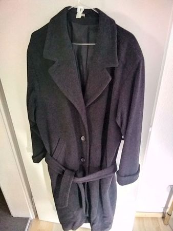 Mantel - LadyFashion, dunkelgrau, Gr. 40