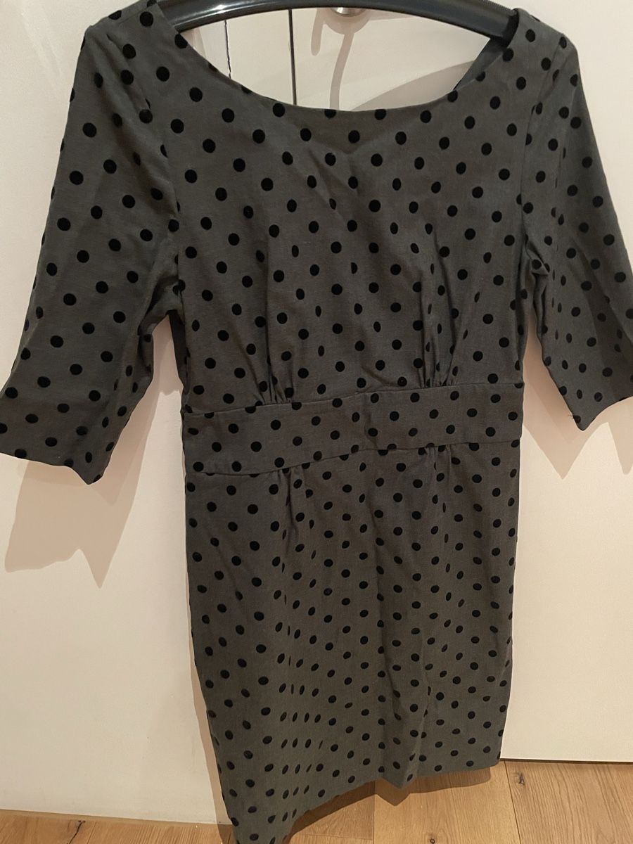 Nafnaf Vestiti: Naf Naf Kleid, Grau mit Pünktchen, Grösse 38 – Usato da Basel venduto da oks_7kxy 1
