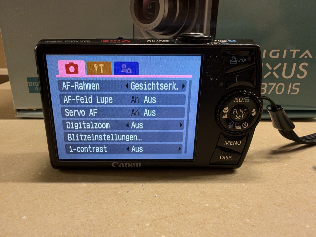 Canon Kamera: Canon Digital IXUS 870 IS – Gebraucht aus Siggenthal Station von DynamicLight 3