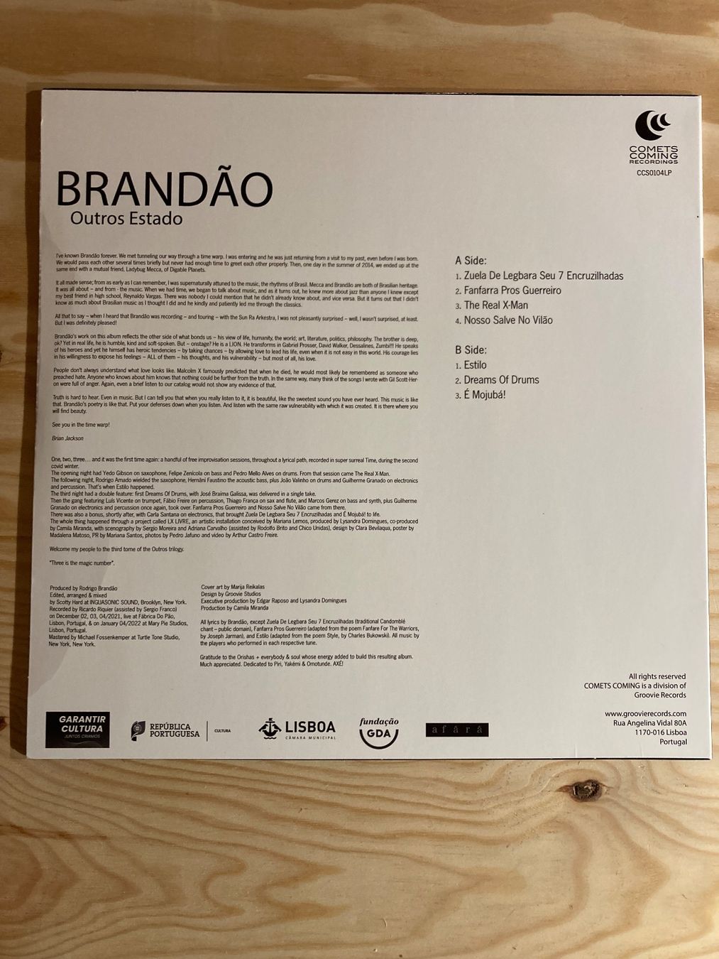 Dischi in vinile: Brandao (brasil future jazz) – Usato da Dotzigen venduto da BIKES.AND.RECORDS 1