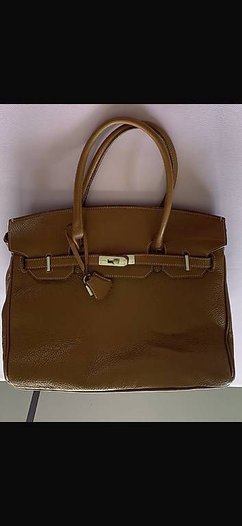 Borse da donna: Borsa marrone in pelle  – Usato da Bigorio venduto da Rubyrudy