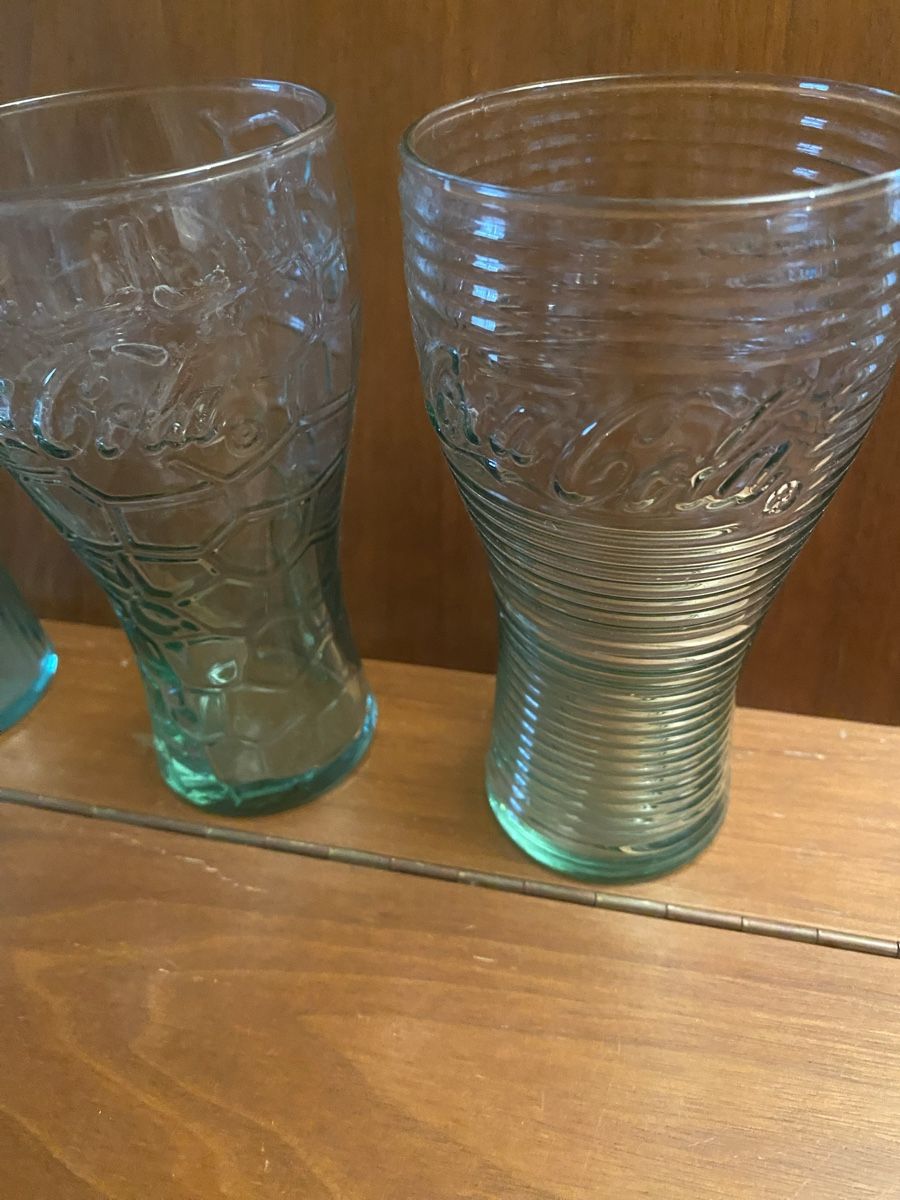 Coca-Cola Bicchieri: 3 Coca-Cola Gläser, Top Zustand – Usato da Baden venduto da swiss-alps 1