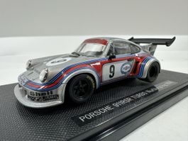 Porsche 911 RSR Turbo 1:43 Nürburgring 1974, Acrylbox, EBBRO
