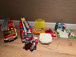 Playmobil Feuerwehr Sammlung: Fahrzeuge, Zubehör & mehr!