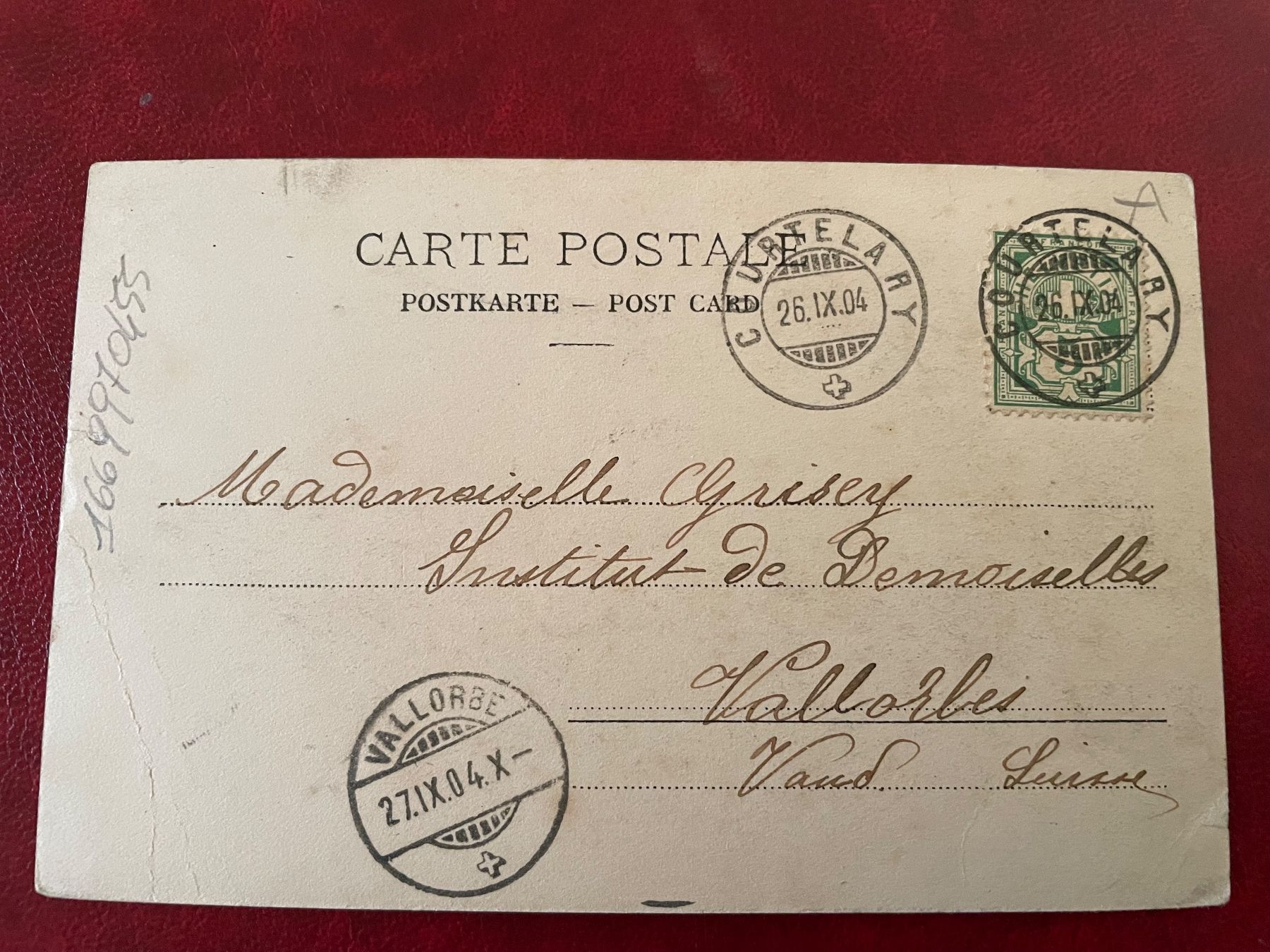 Cartoline postali: St. Imier 1904 – Usato da Faido venduto da Luca555 1