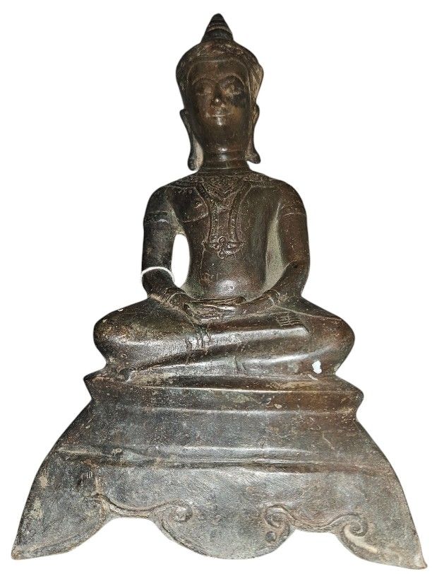 Skulpturen & Statuen: Boudha thai bronze antique – Gebraucht aus Vernier von 19pigments 3