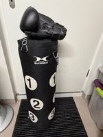 **HAMMER Boxsack inkl. Boxhandschuhe  guter Zustand