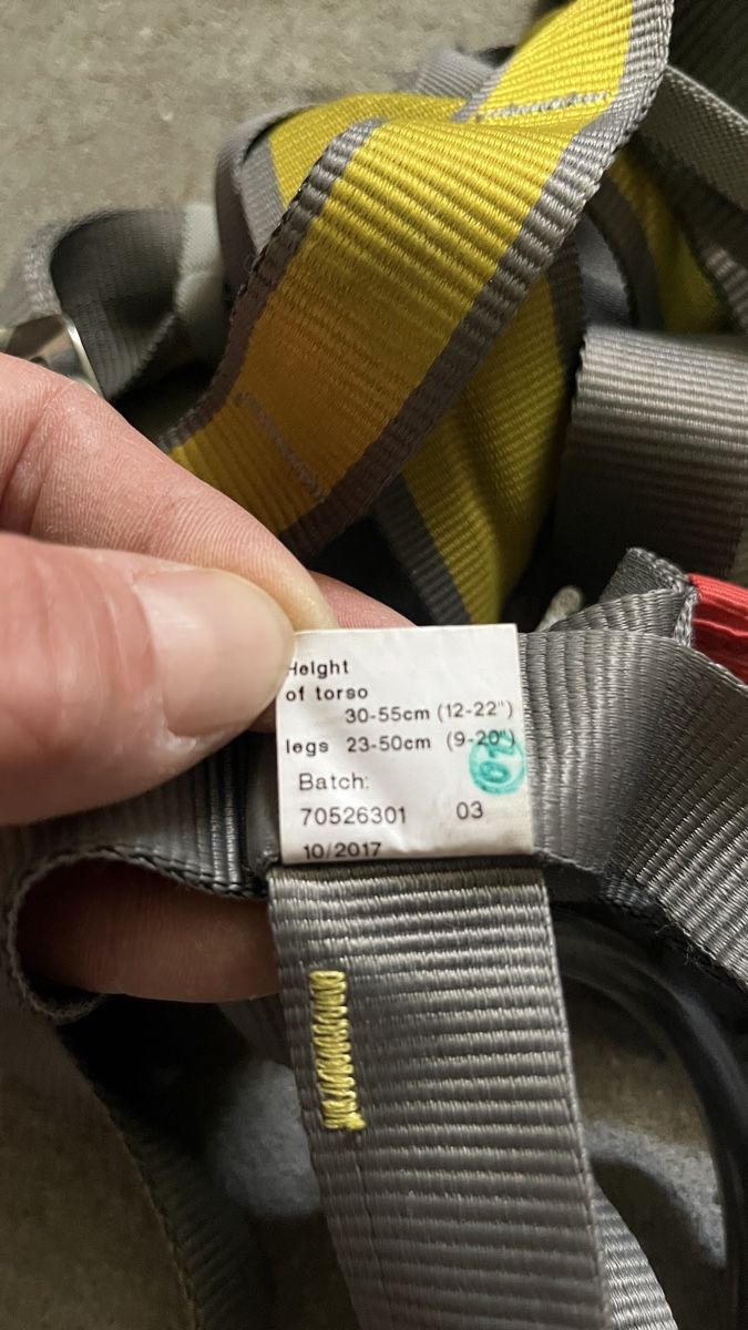 Attrezzatura da arrampicata: Ocun Kinder Klettergurt – Usato da Stäfa venduto da Geri17 2