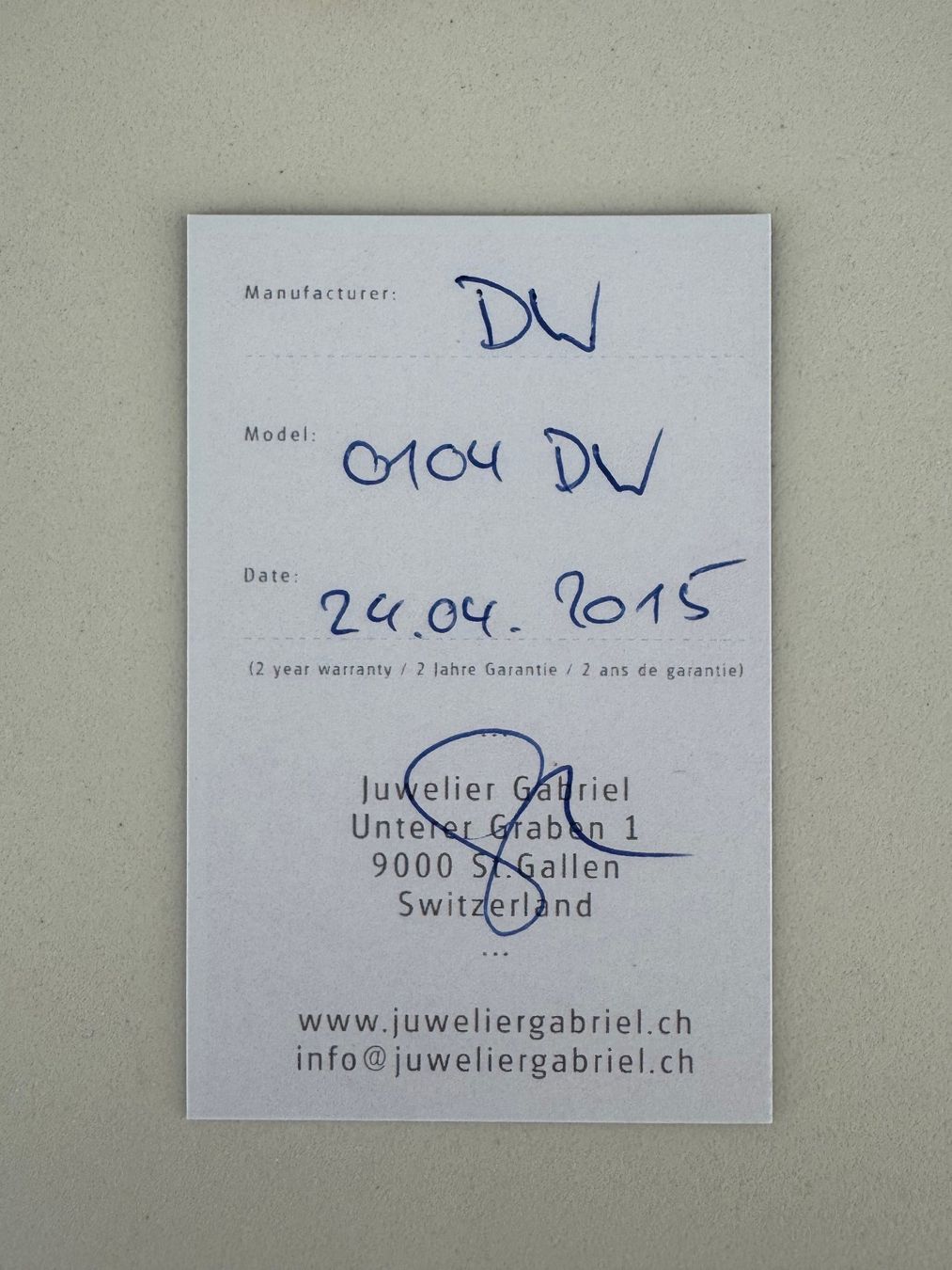 Daniel Wellington Montres: Daniel Wellington in OVP – D'occasion à Weinfelden par Yenaris 4