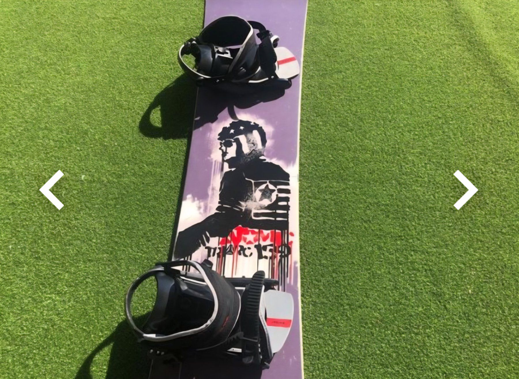 Board: Snowboard Atomic with bindings. Top Zustand – Usato da Schlieren venduto da vkl_xmc8 1