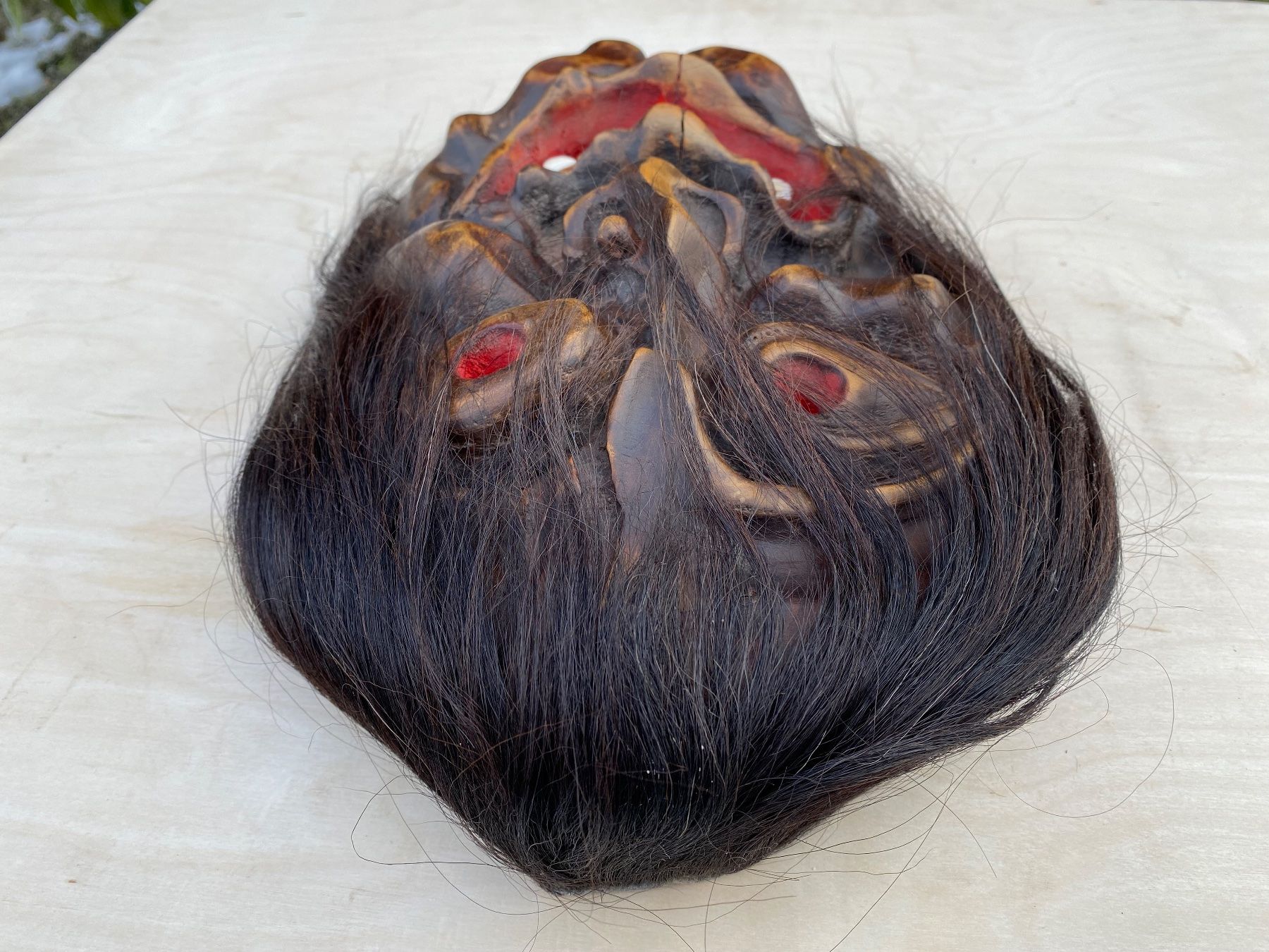 Altro in Antiquarato & Arte: seltene alte Walliser / Lötschentaler Holzmaske – Usato da Feldbach venduto da Olive1 6