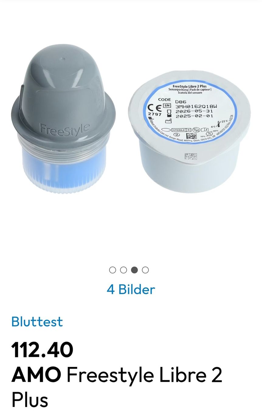 Abbott Medizinische Geräte: Freestyle Libre 2 Plus – Neu und originalverpackt aus Zürich von sav_8c2f 5