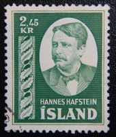 Island Kat. 294 gest. 1954 Kat. 40 Euro