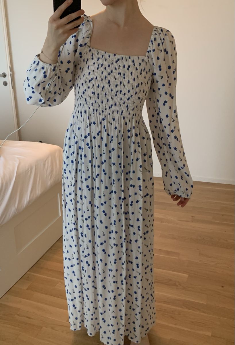Vestiti: envii Maxikleid langarm 100% Viskose / Grösse S – Usato da St. Gallen venduto da delideja01
