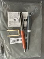 Notizbuch mit Rollerball und Füllfederhalter