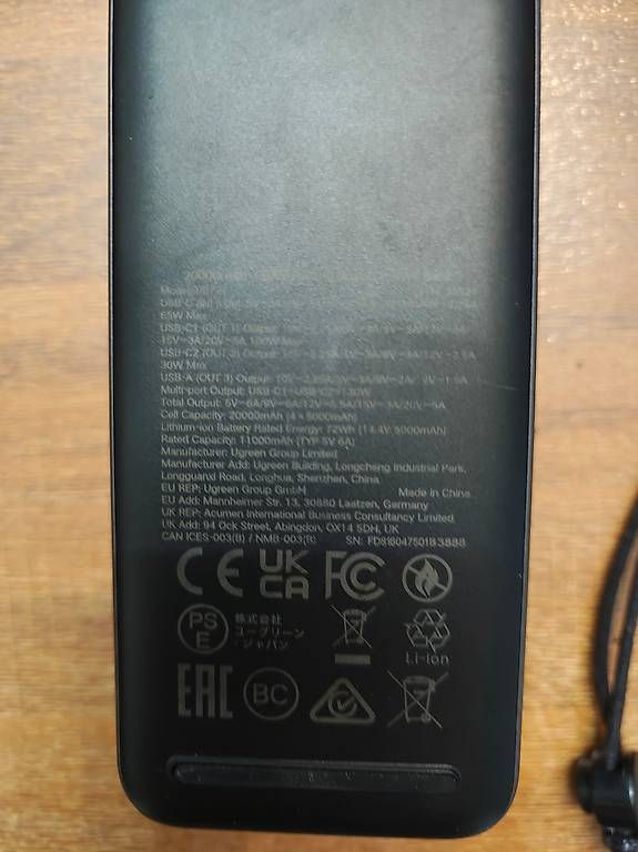 Batterie: 2x 20.000 Power Bank – Nuovo (secondo la descrizione) da Liestal venduto da chaos666 2