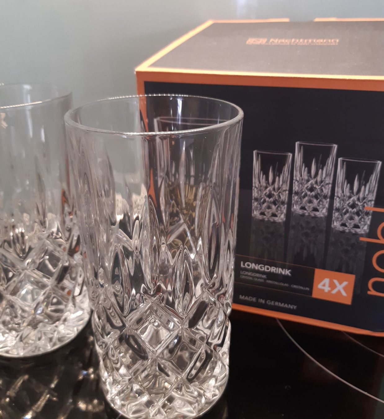 Bicchieri: 4 Longdrink Gläser - Nachtmann – Nuovo (secondo la descrizione) da Zürich venduto da tobiasscheid 1