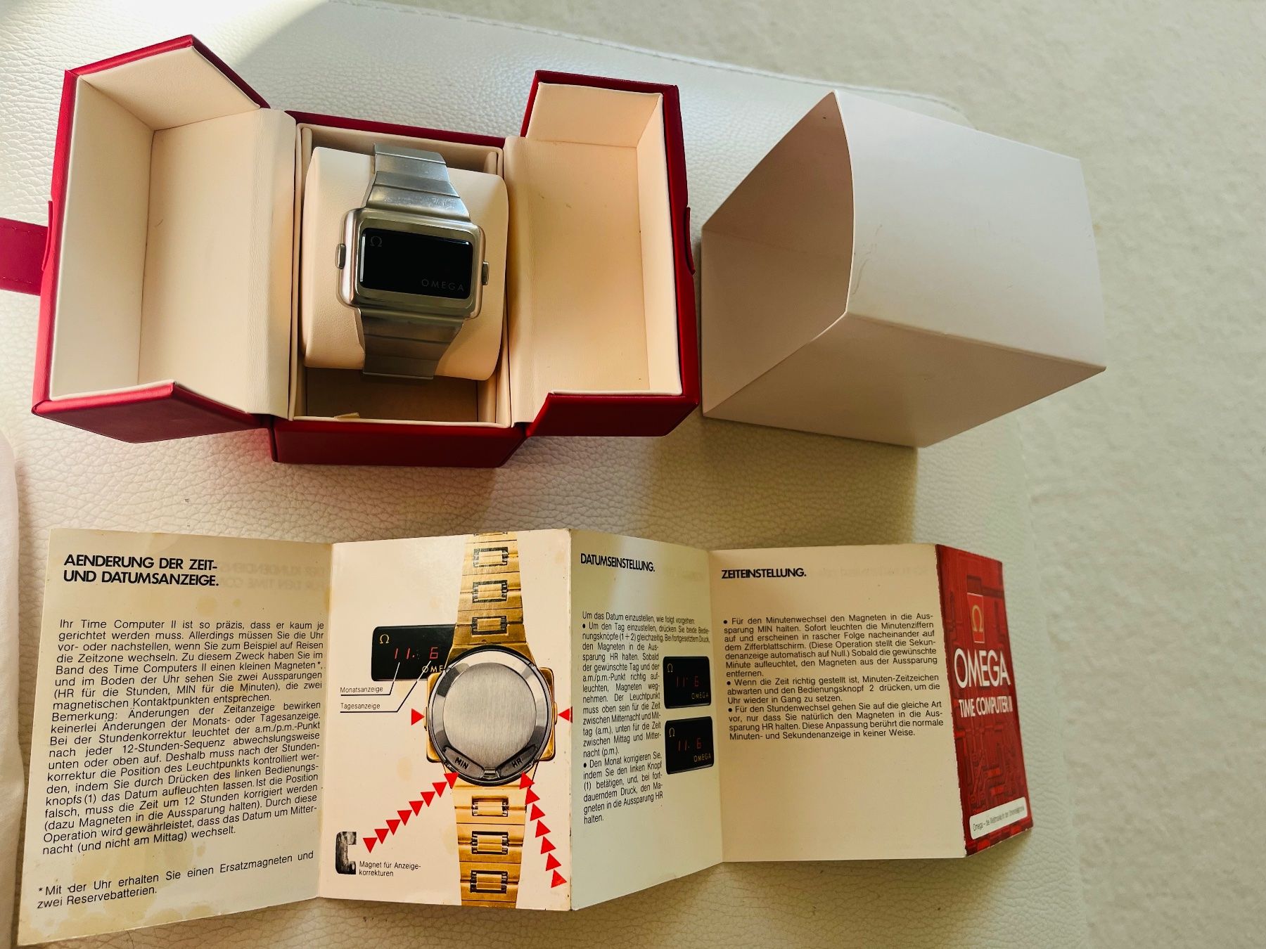 Omega Uhren: Omega Time Computer 2 / Box and papers !! – Gebraucht aus Jussy von  2