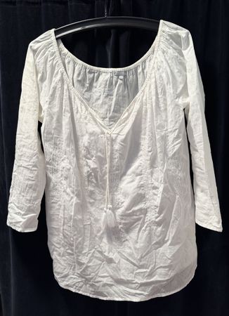 Sommerbluse von Moddis, weiss, Grösse One Size