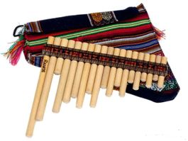 Profi 19 Rohr Rondador Panflöte & Etui, Neu!!