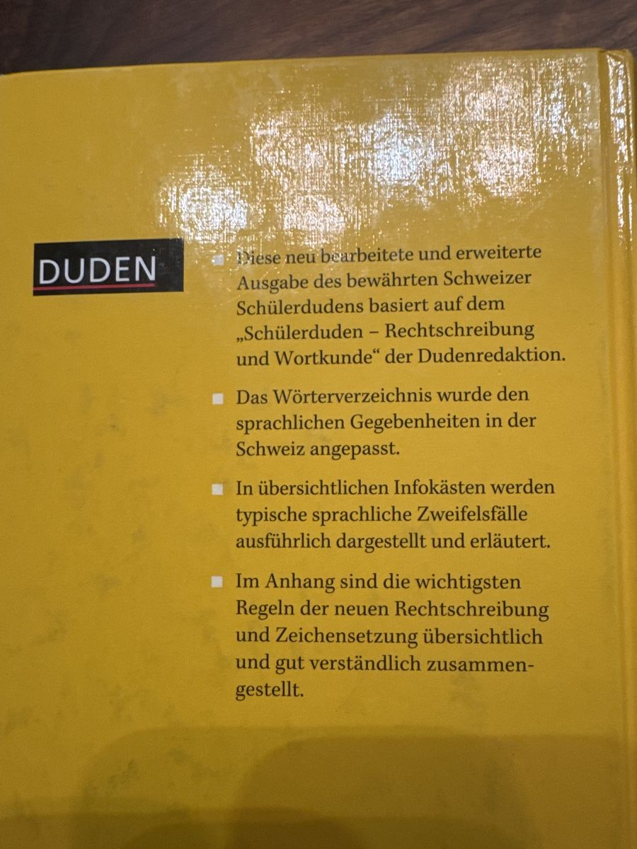 Bücher: Duden Rechtschreibung Lehrmittel  – Gebraucht aus Oberweningen von Jogi2 2