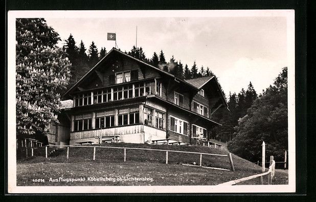 Ansichtskarten: AK Lichtensteig, Gasthaus Köbelisberg – Gebraucht aus Berlin von bartko-reher