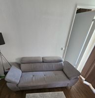 Graues Sofa Stoff sehr guter Zustand Nichtraucherhaushalt 