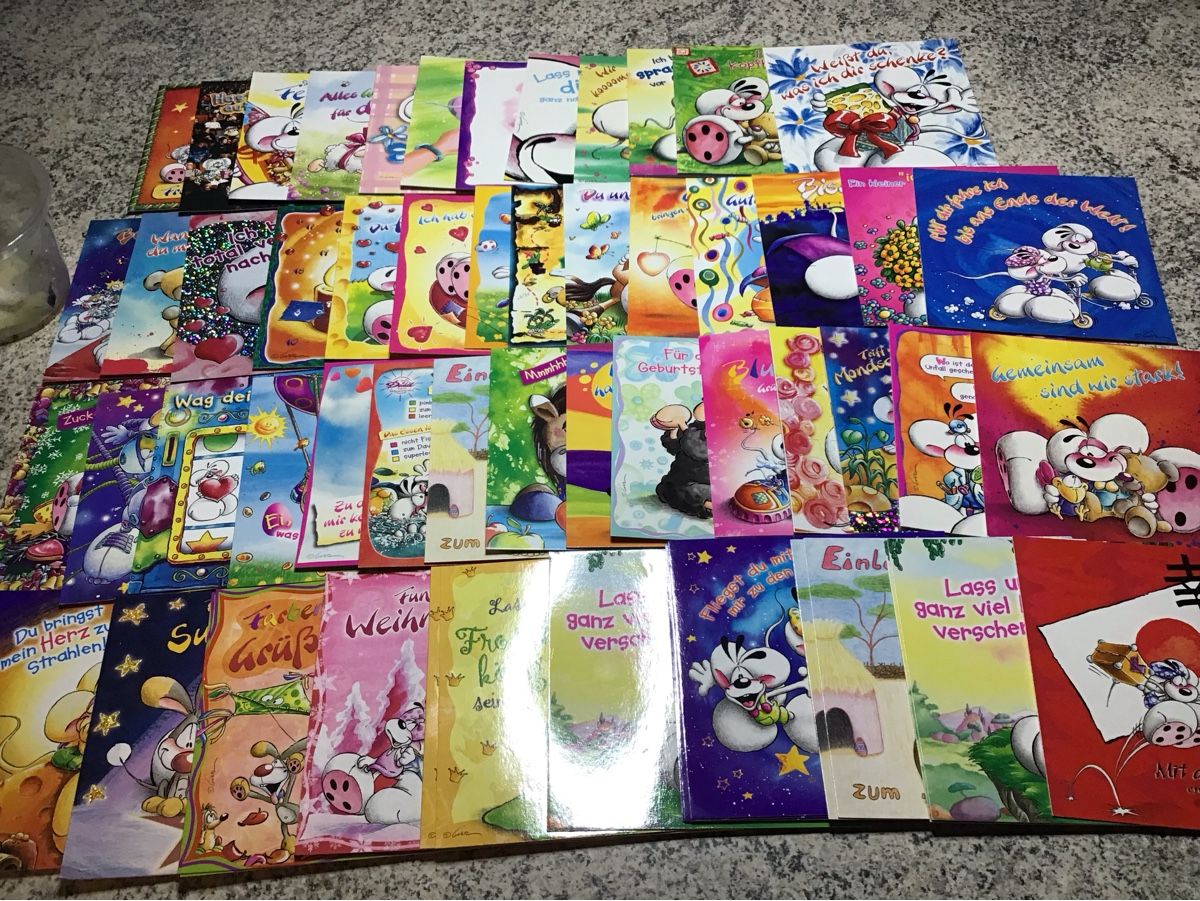 Cartes postales: Konvolut Diddel Postkarten über 50Stk. – D'occasion à Bazenheid par jud_wk8k 8