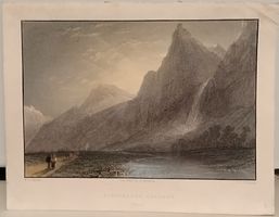 Stich: Pissevache-Wasserfall Vallais