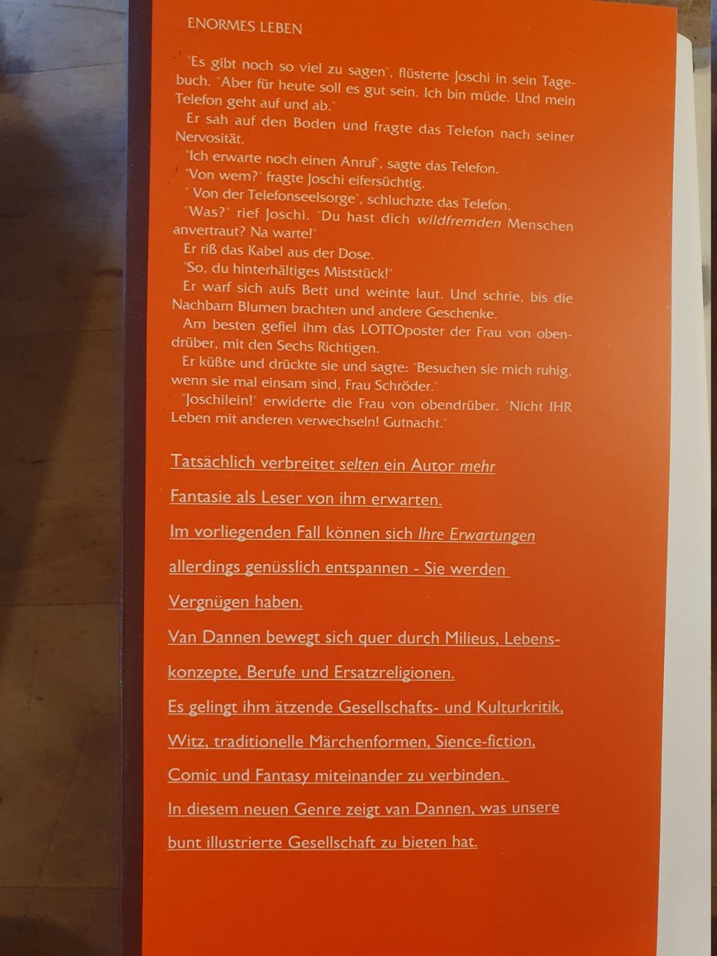 Libri: Jubel des Lebens Van Danne Maas – Usato da Zürich venduto da loosebone 1