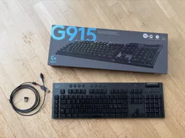Logitech G915 LIGHTSPEED Wireless Gaming Tastatur RGB – CH-L
