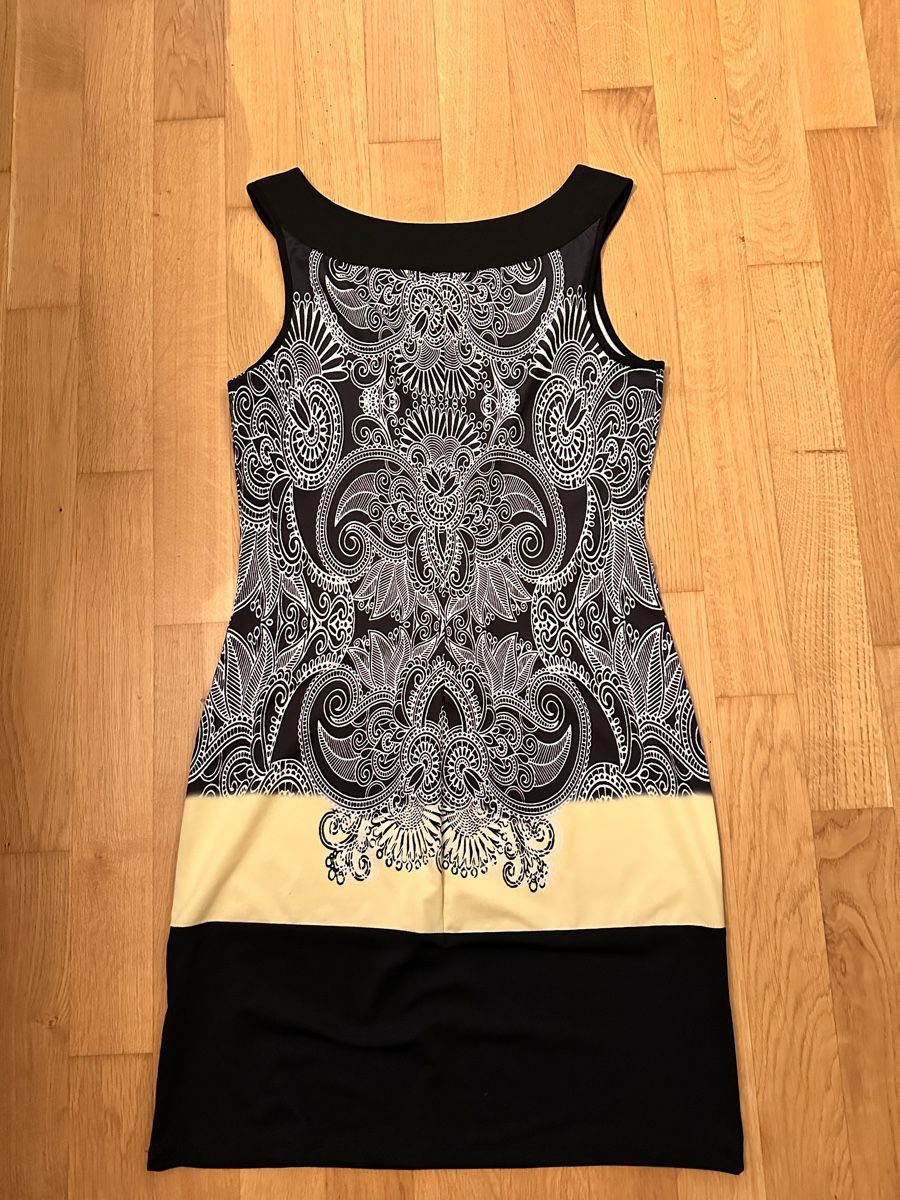 Vestiti: Kleid mit Muster Grösse 34 Marke Vivance Collection – Usato da Wil SG venduto da millass 2