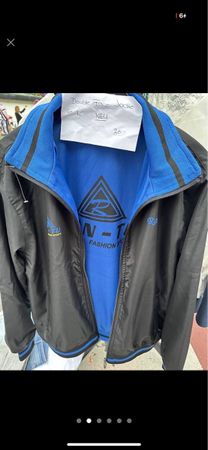 Neue Herren Sportjacke Double Face