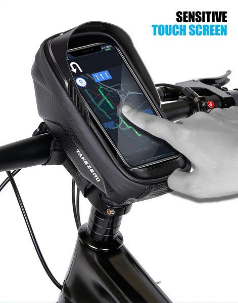 Borse: Fahrrad-Lenkertasche EVA mit Handyhalter – Nuovo e nell'imballaggio originale da Genève venduto da Anna-38 1