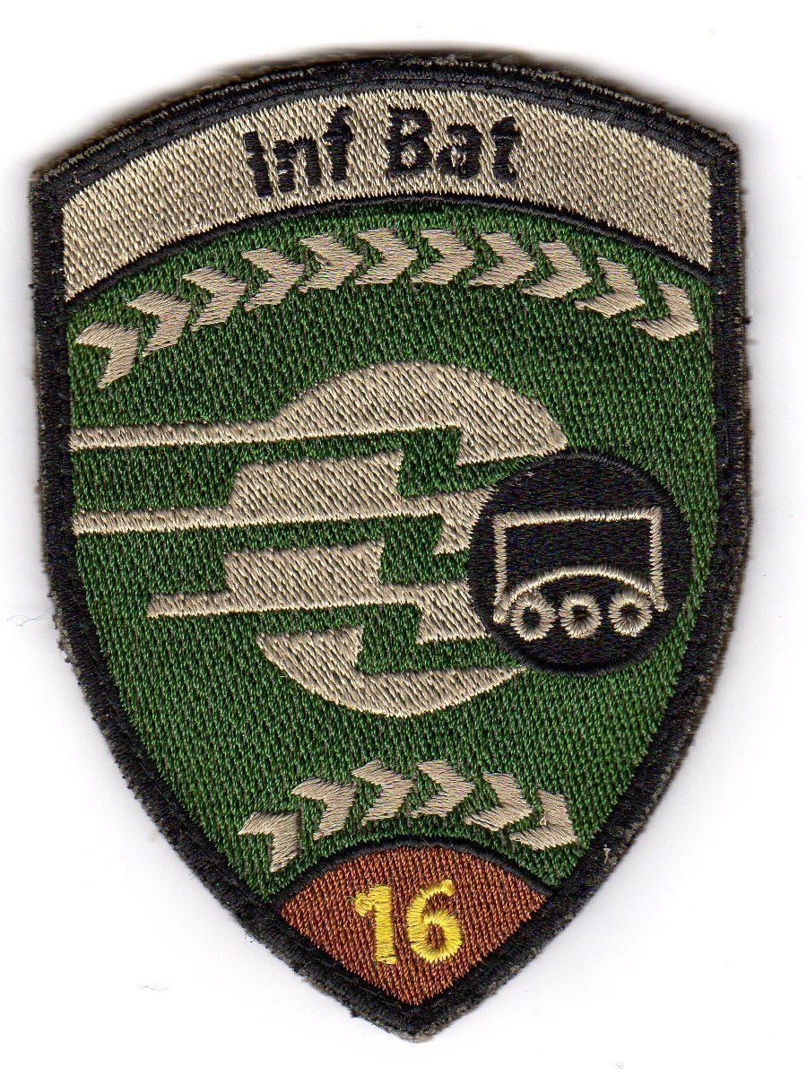 Placchette & Badge: Badge Inf Bat 16 braun – Usato da Erlinsbach venduto da S700