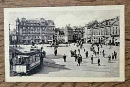 Strasbourg, Place Kléber 1938 Strassenbahn