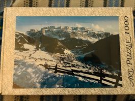 Puzzle 1000 pcs‪ Selva Val Gardena Dolomiti