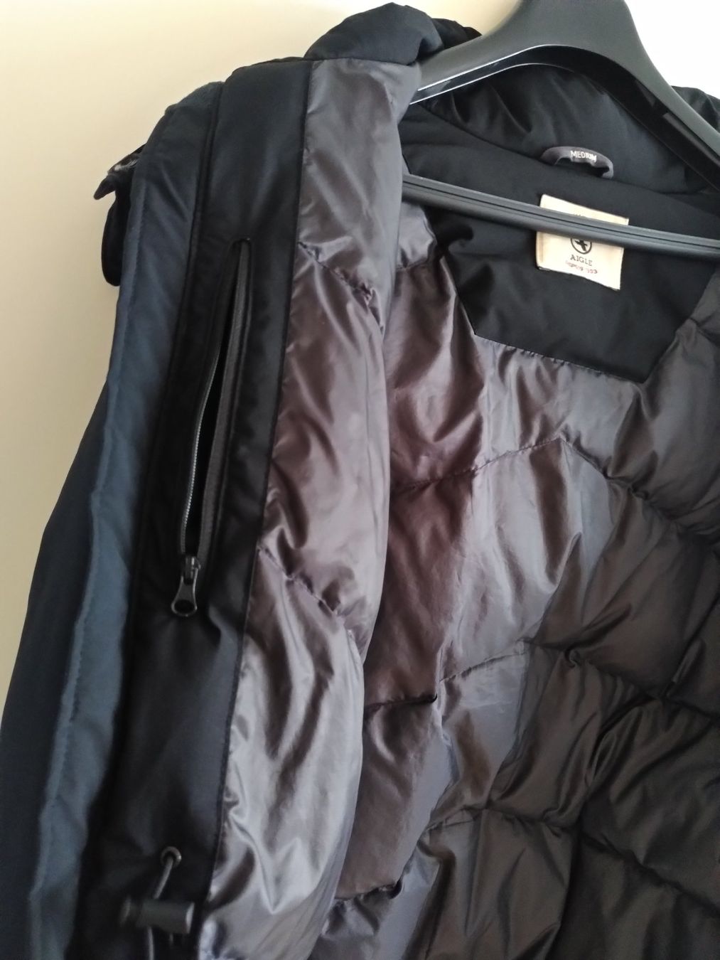 Jacken: Parka schwarz Gr. Medium von AIGLE – Neu (gemäss Beschreibung) aus Rafz von Herbstfarben2014 3
