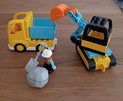 Lego Duplo Baufahrzeuge LKW und Bagger neuwertiger Zustand