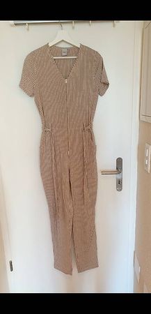 Sommerlicher Jumpsuit gestreift, Gr 34
