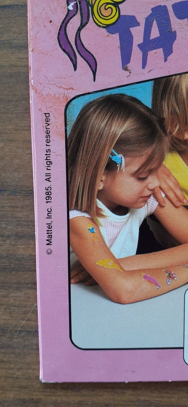 Bambole: Barbie Tattoos 1985 unbenutzt – Usato da Mörschwil venduto da lindaswunderkiste 3