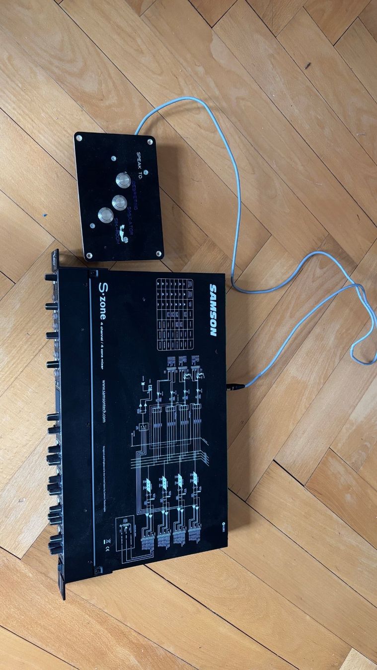 Console di mixaggio: Samson S-Zone | 4-Input/4-Zone Stereo Mixer – Usato da Gstaad venduto da 2560 2